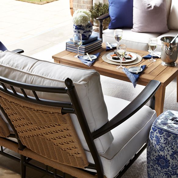 Low Country Outdoor Loveseat